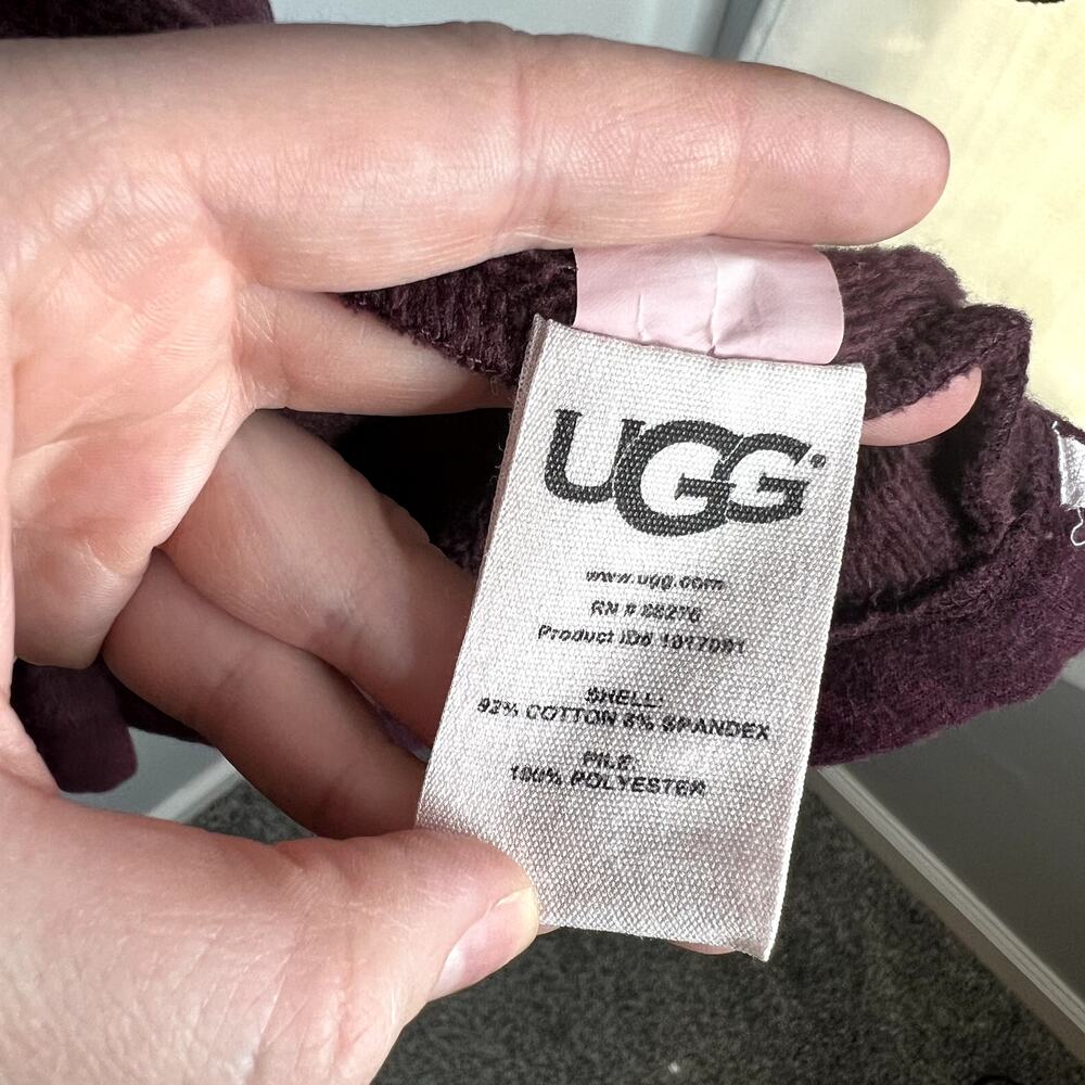 Ugg Maroon Robe Size Small - Picture 4 of 5